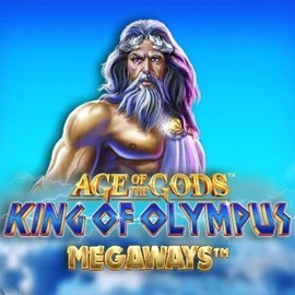 Age Of The Gods: King of Olympus Megaways logo by Origins at GoldRun CasinoAge Of The Gods: King of Olympus Megaways