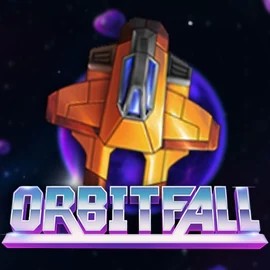 Orbitfall slot logo by ELK Studios at GoldRun CasinoOrbitfall